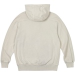 Thumbnail WASHED TERRY 1/4 PLACKET HOOD SMOKE GREY one color