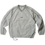 Thumbnail PIPED SHELL PULLOVER GREY one color