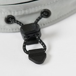 Thumbnail FONT ZIP SHELL NECK SAVER 6-PANEL GREY one color