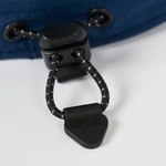 Thumbnail FONT ZIP SHELL NECK SAVER 6-PANEL NAVY one color