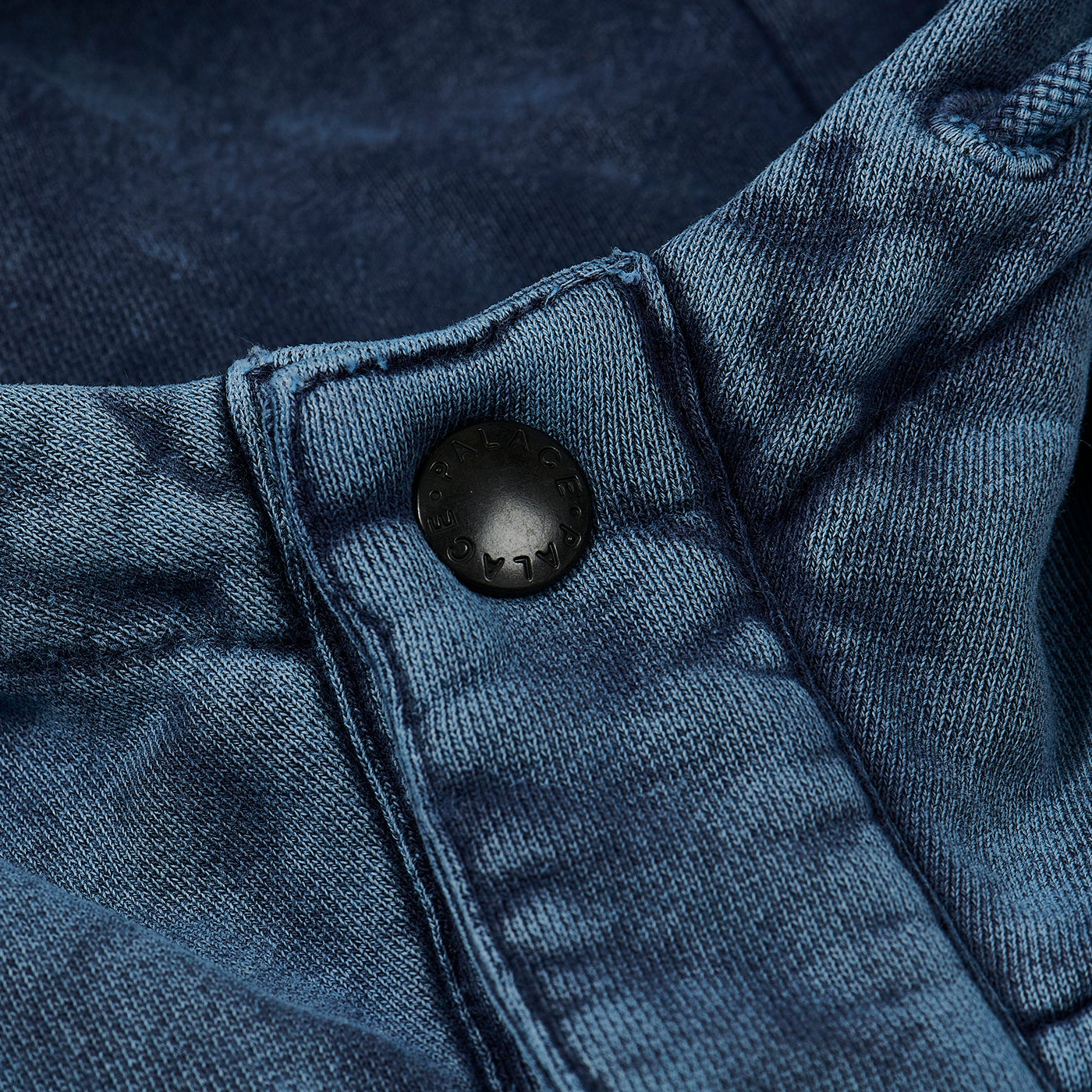Thumbnail WASHED TERRY 1/4 PLACKET HOOD NAVY one color