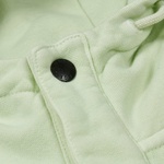 Thumbnail WASHED TERRY 1/4 PLACKET HOOD MOJITO one color