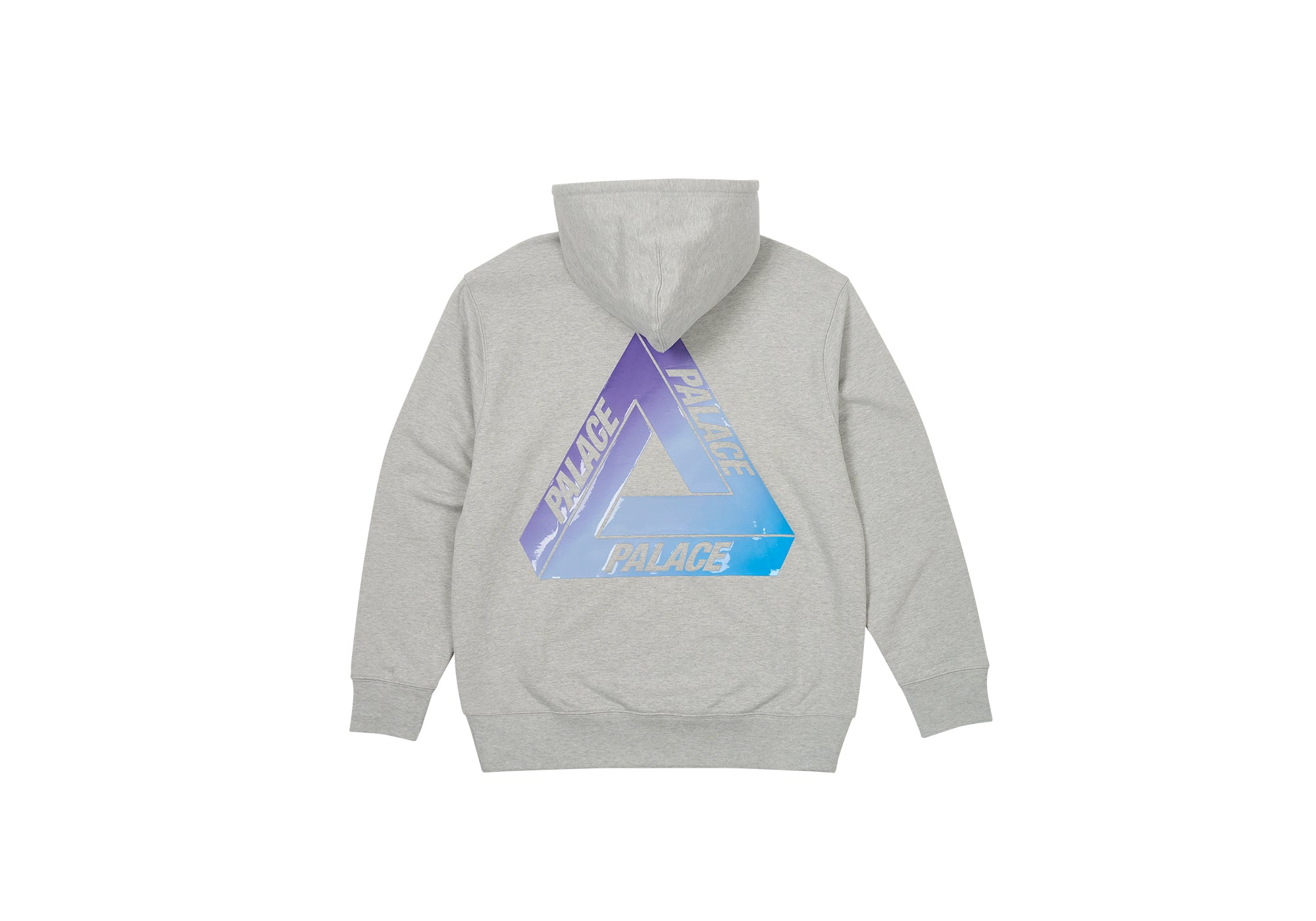 PALACE Ombre Tri-Ferg Hood Grey Marl-