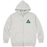 Thumbnail TRI-PUFF PRINT ZIP HOOD GREY MARL one color