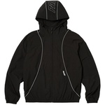 Thumbnail FONT ZIP SHELL JACKET BLACK / BLACK one color