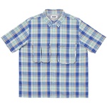 Thumbnail CARGO POCKET SHIRT BLUE one color