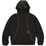 Thumbnail FONT ZIP SHELL JACKET BLACK / BLACK one color