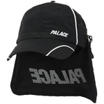 Thumbnail FONT ZIP SHELL NECK SAVER 6-PANEL BLACK one color