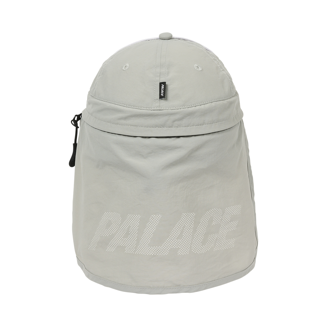 Thumbnail FONT ZIP SHELL NECK SAVER 6-PANEL GREY one color