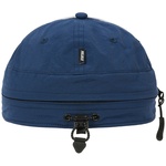 Thumbnail FONT ZIP SHELL NECK SAVER 6-PANEL NAVY one color