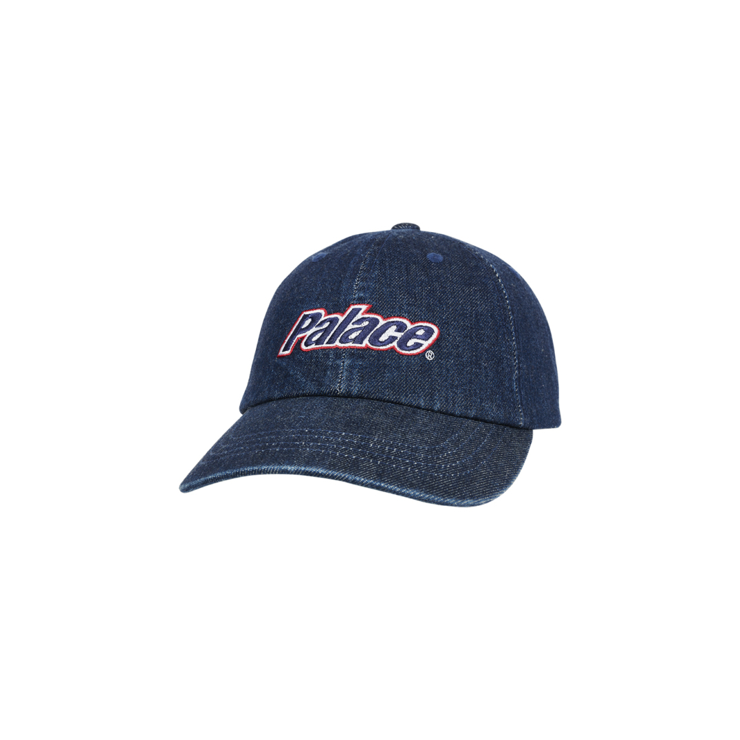 Thumbnail LOWERCASE WASHED DENIM 6-PANEL INDIGO one color