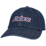 Thumbnail LOWERCASE WASHED DENIM 6-PANEL INDIGO one color