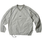 Thumbnail PIPED SHELL PULLOVER GREY one color