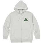 Thumbnail TRI-PUFF PRINT ZIP HOOD GREY MARL one color