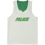 Thumbnail MESH REVERSO BORDER VEST GREEN one color