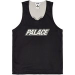 Thumbnail MESH REVERSO BORDER VEST BLACK one color