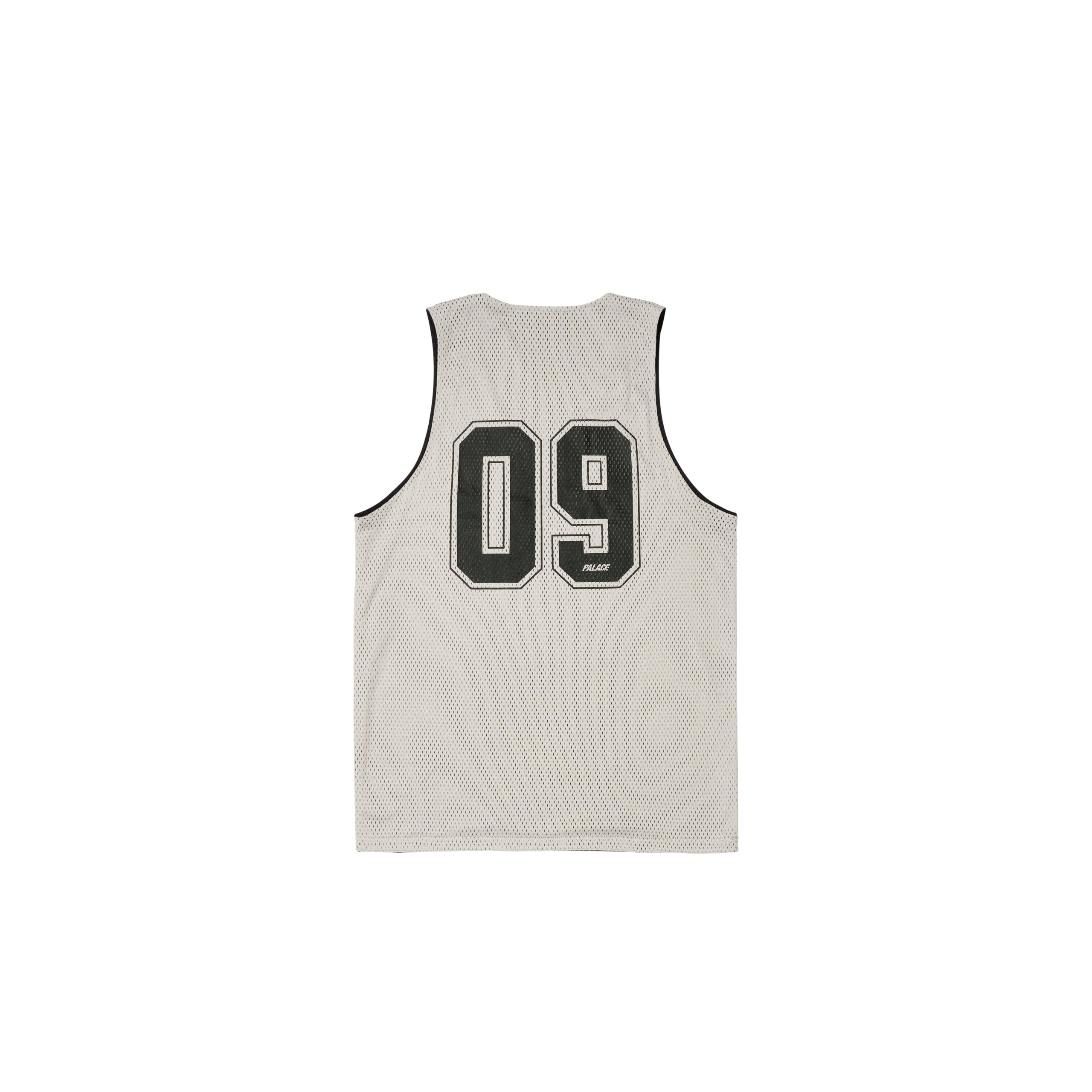 Thumbnail MESH REVERSO BORDER VEST BLACK one color