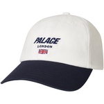 Thumbnail PALACE LONDON 6-PANEL WHITE / NAVY one color