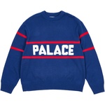 Thumbnail BLOCKY KNIT BLUE one color