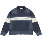 Thumbnail WASHED MOTO JACKET NAVY one color