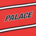 Thumbnail DUO STRIPE T-SHIRT TRUEST RED one color