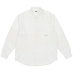 Thumbnail CROCHET PATCHWORK SHIRT WHITE one color