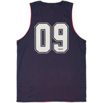 Thumbnail MESH REVERSO BORDER VEST NAVY one color
