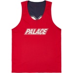 Thumbnail MESH REVERSO BORDER VEST NAVY one color