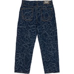 Thumbnail P45 SPLAT JEAN INDIGO one color