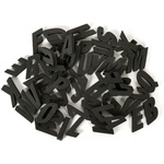 Thumbnail PALACE ALPHABET FRIDGE MAGNETS BLACK one color