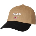 Thumbnail PALACE LONDON 6-PANEL TAN / BLACK one color