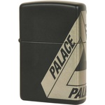Thumbnail PALACE ZIPPO LIGHTER BLACK / SILVER one color