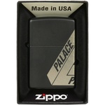 Thumbnail PALACE ZIPPO LIGHTER BLACK / SILVER one color