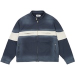 Thumbnail WASHED MOTO JACKET NAVY one color