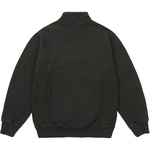 Thumbnail 1/4 ZIP WASH OUT FUNNEL BLACK one color