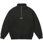 Thumbnail 1/4 ZIP WASH OUT FUNNEL BLACK one color