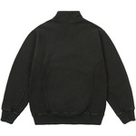 Thumbnail 1/4 ZIP WASH OUT FUNNEL BLACK one color