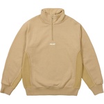 Thumbnail 1/4 ZIP WASH OUT FUNNEL STONEY GREY one color
