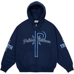 Thumbnail BELIEVER ZIP HOOD NAVY one color