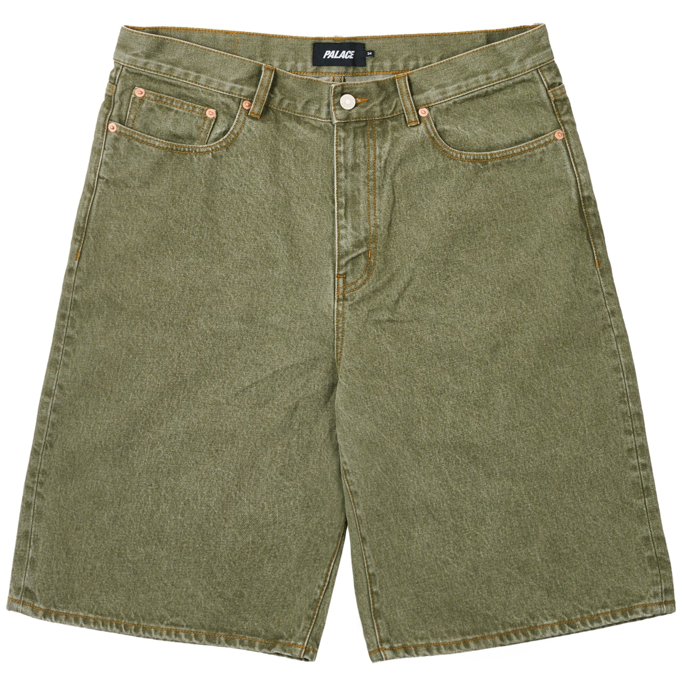 Thumbnail DENIM SHORT THE DEEP GREEN one color