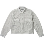 Thumbnail MESH TRUCKER JACKET CONCRETE GREY one color