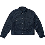 Thumbnail MESH TRUCKER JACKET NAVY one color