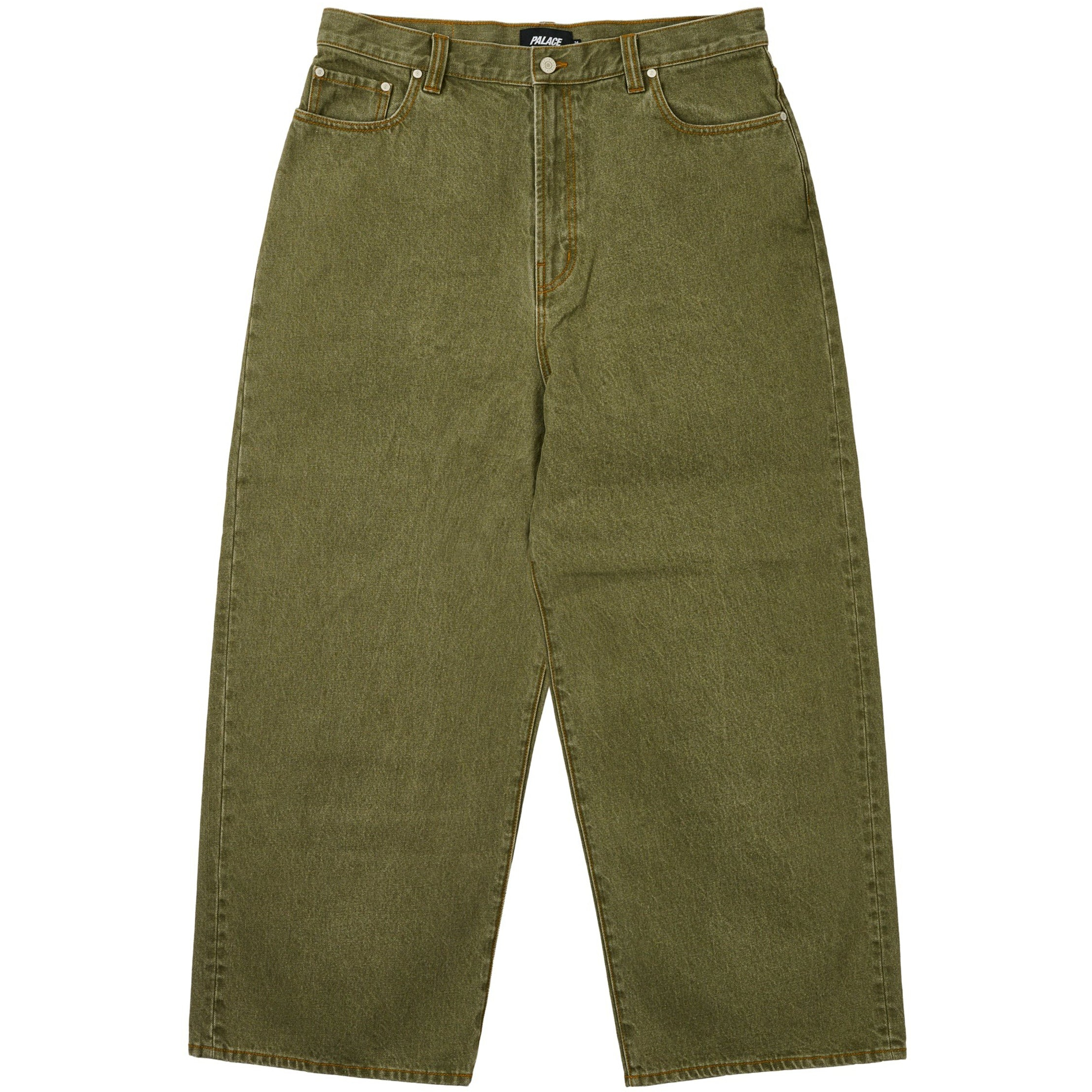 Thumbnail P100 SUPER BAGGY JEAN THE DEEP GREEN one color