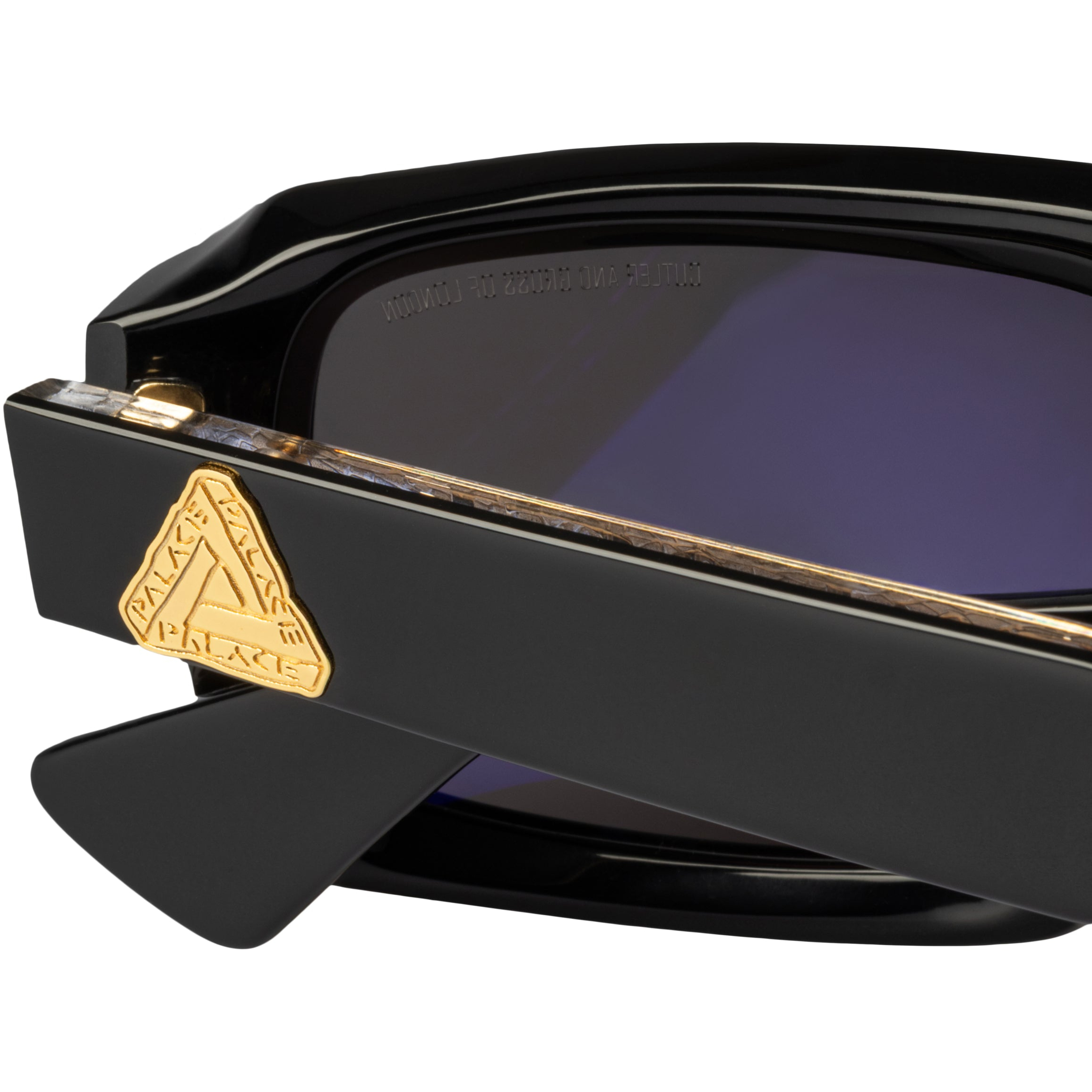 Thumbnail PALACE CUTLER AND GROSS JUPITER WRAP SUNGLASSES BLACK one color