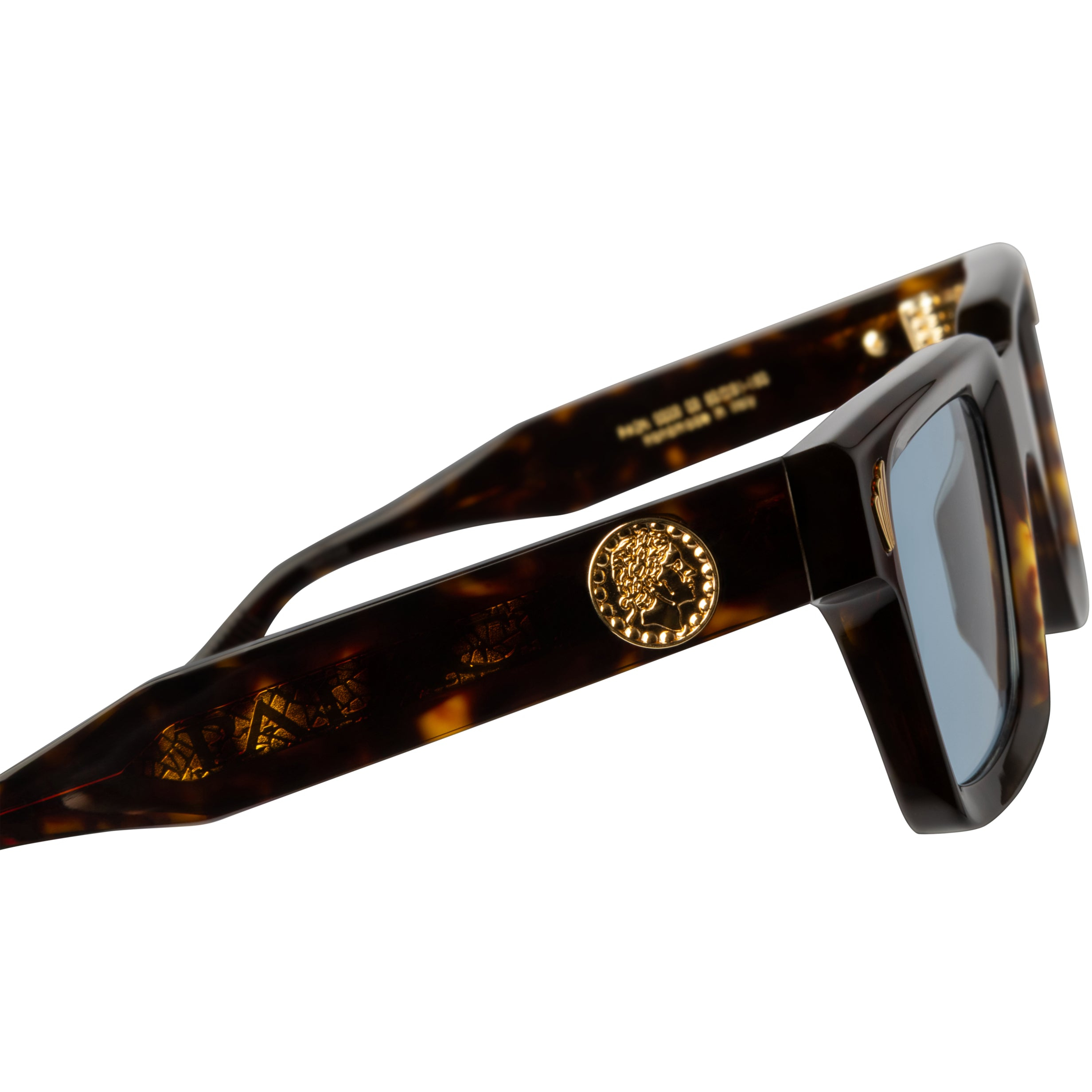 Thumbnail PALACE CUTLER AND GROSS MERCURY SQUARE SUNGLASSES HAVANA one color