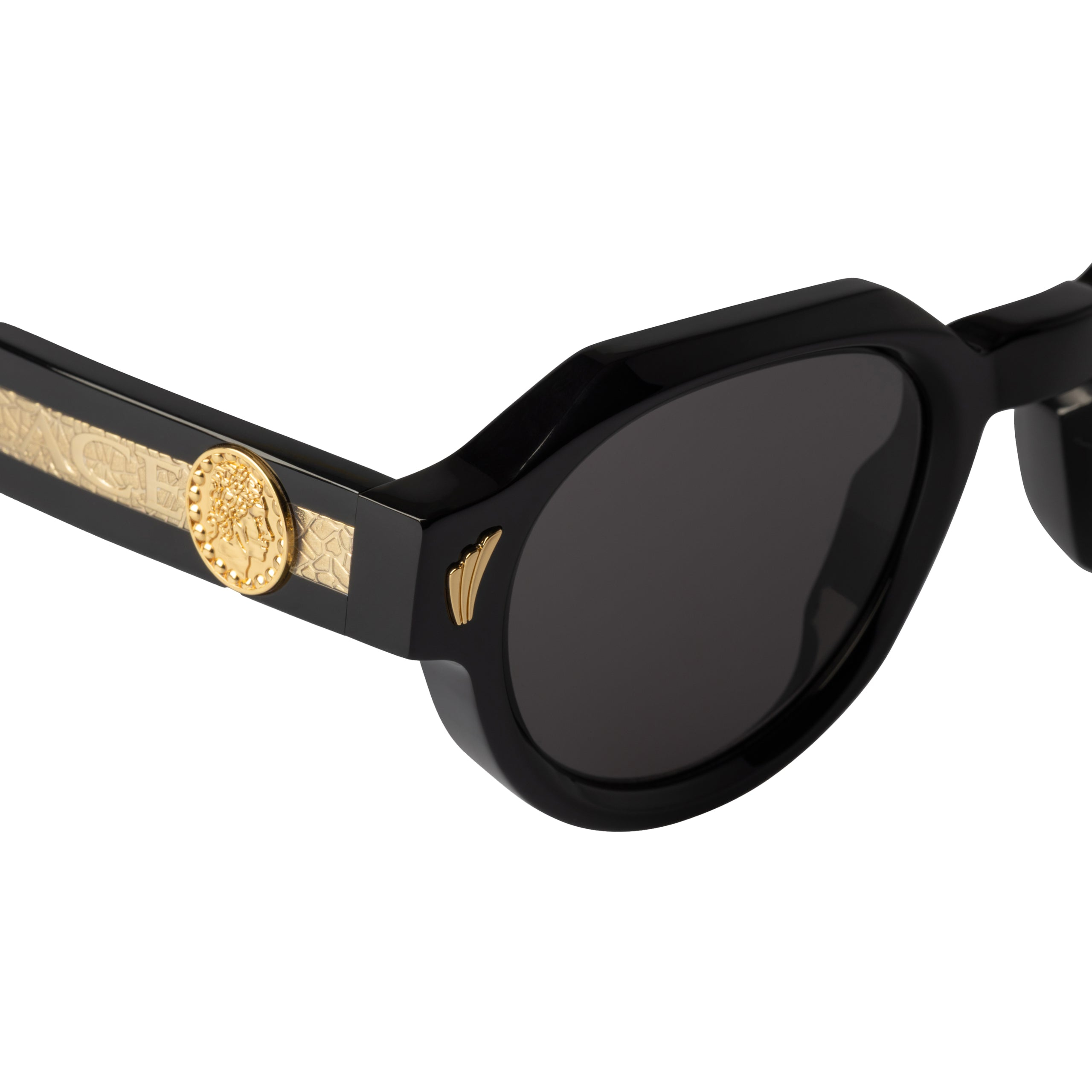 Thumbnail PALACE CUTLER AND GROSS VICTORY ROUND SUNGLASSES BLACK one color