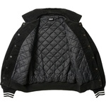 Thumbnail PALACE LOVE VARSITY JACKET BLACK one color