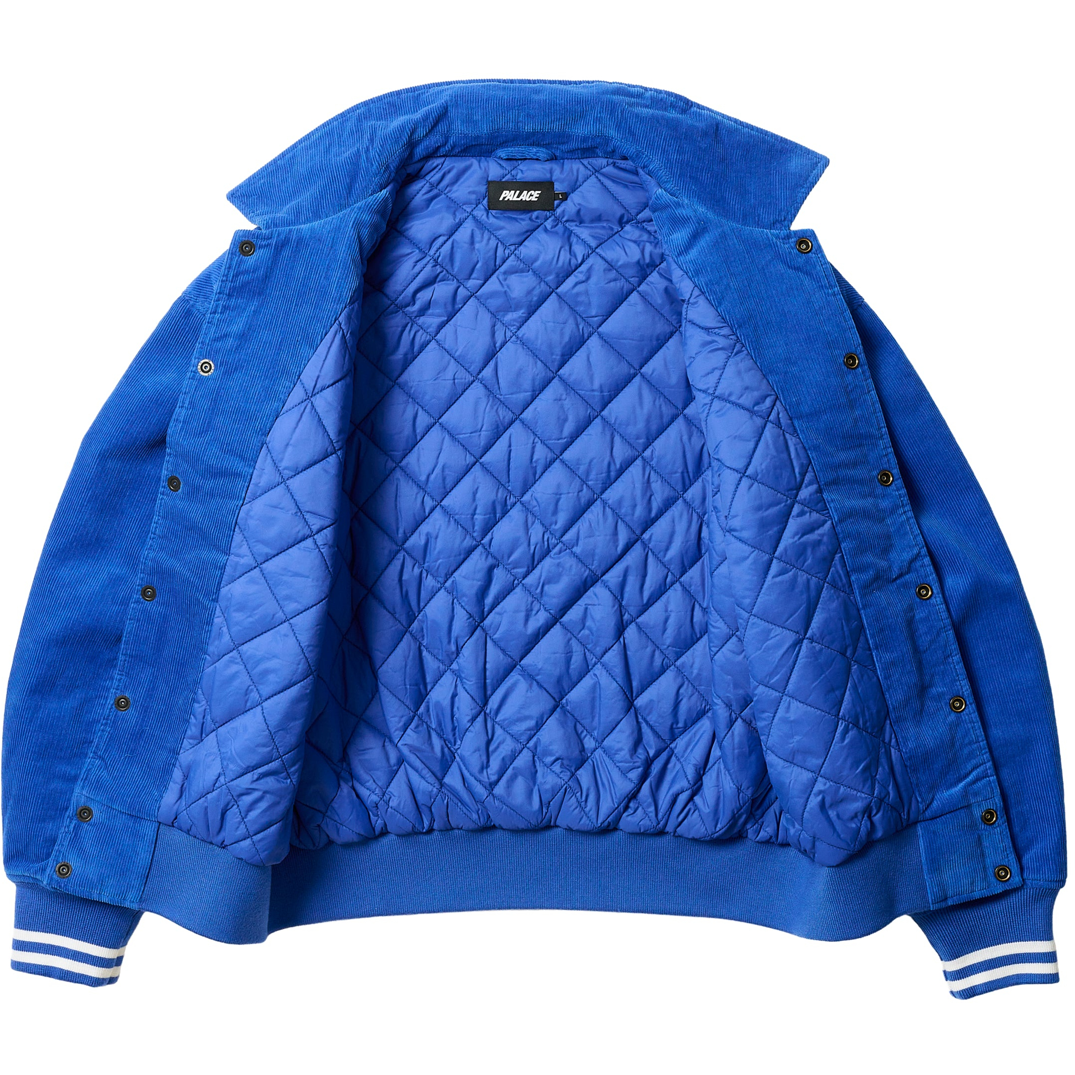 Thumbnail PALACE LOVE VARSITY JACKET BLUE one color