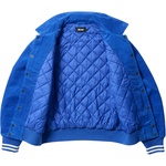 Thumbnail PALACE LOVE VARSITY JACKET BLUE one color