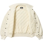 Thumbnail PALACE LOVE VARSITY JACKET SOFT WHITE one color
